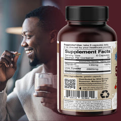 WILD SOCIETY USA-sourced beef liver ingredients ensure premium nutrition.