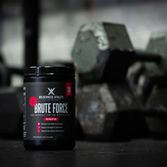 Scoop of Brute Force with Watermelon Lime flavor for clean energy