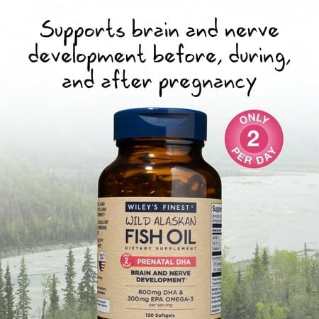 Softgels scene showcases unflavored, easy-to-swallow capsules for sensitive stomachs during pregnancy