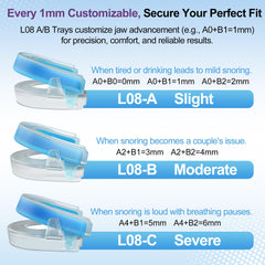 Willnice 3-pack adjustment kits from mild to strong for a comfortable fit.