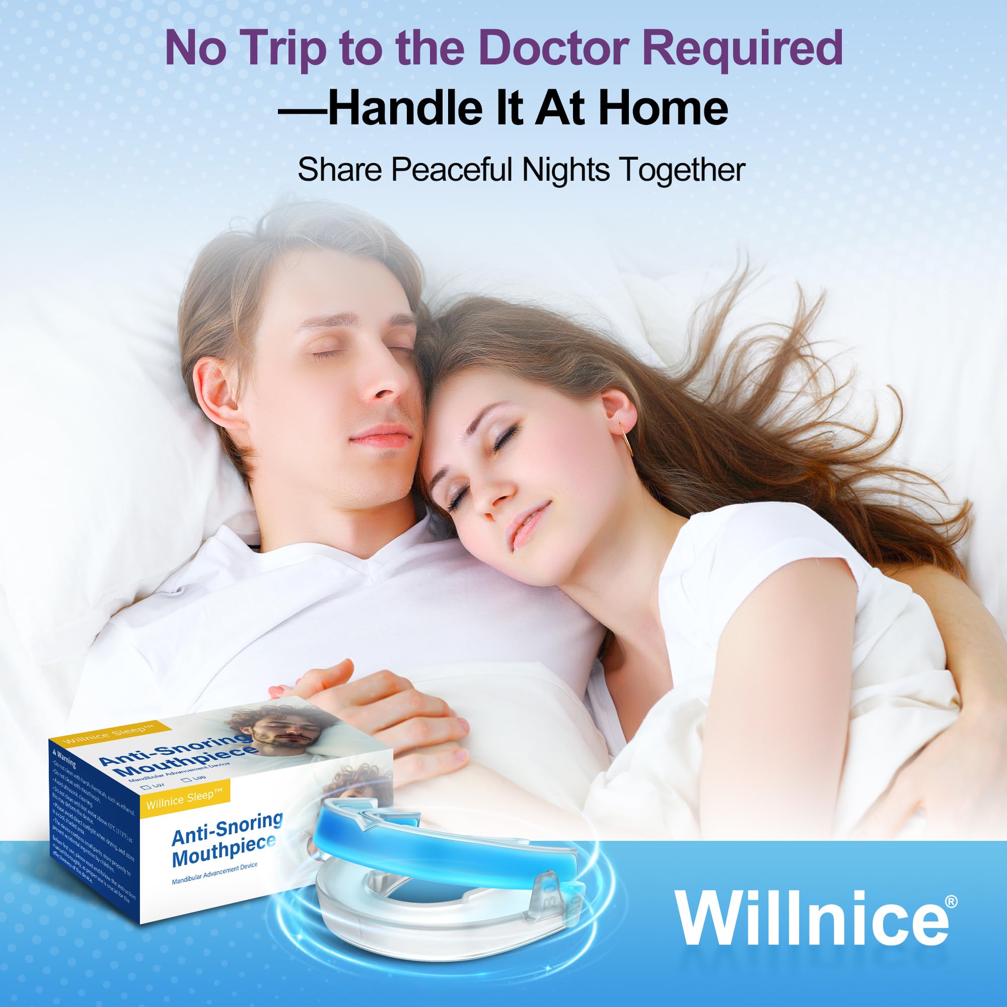 Willnice travel-case and compact design for home and on-the-go use.