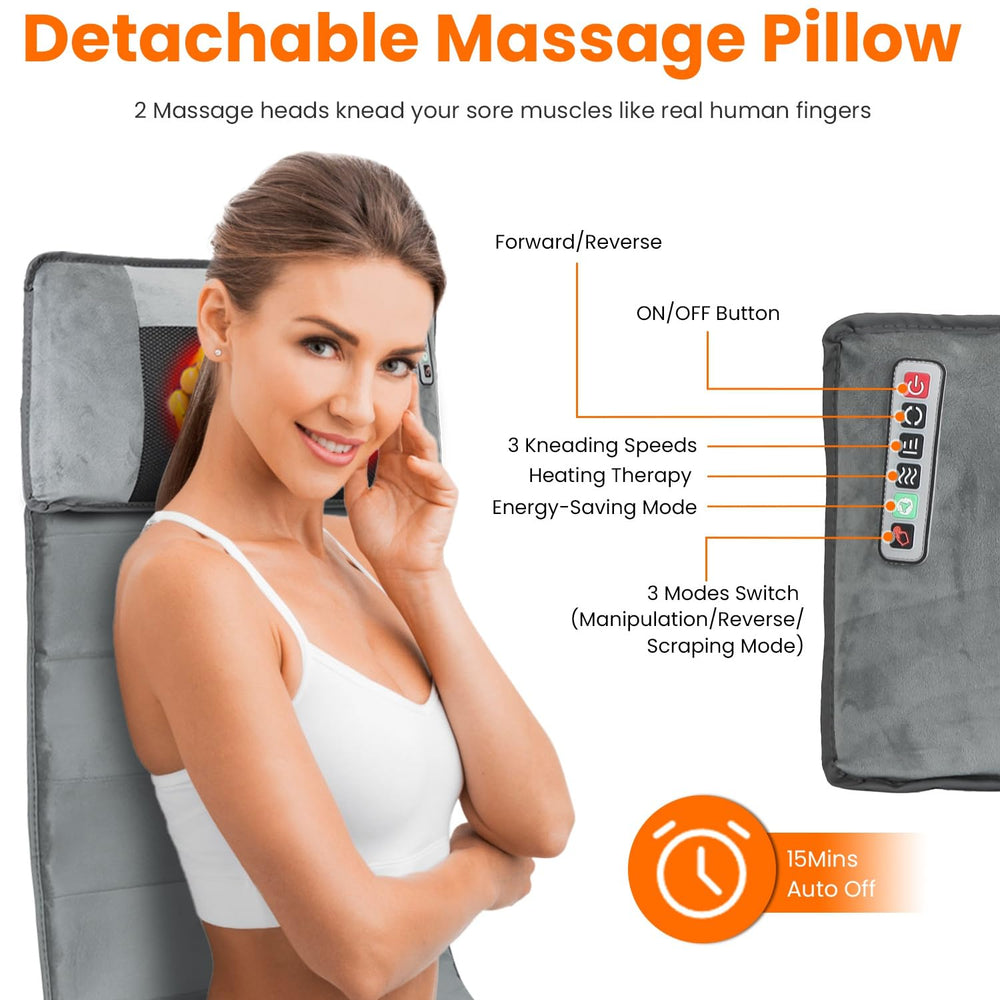 Wilytyres three heat levels offer lumbar warmth and comfort.