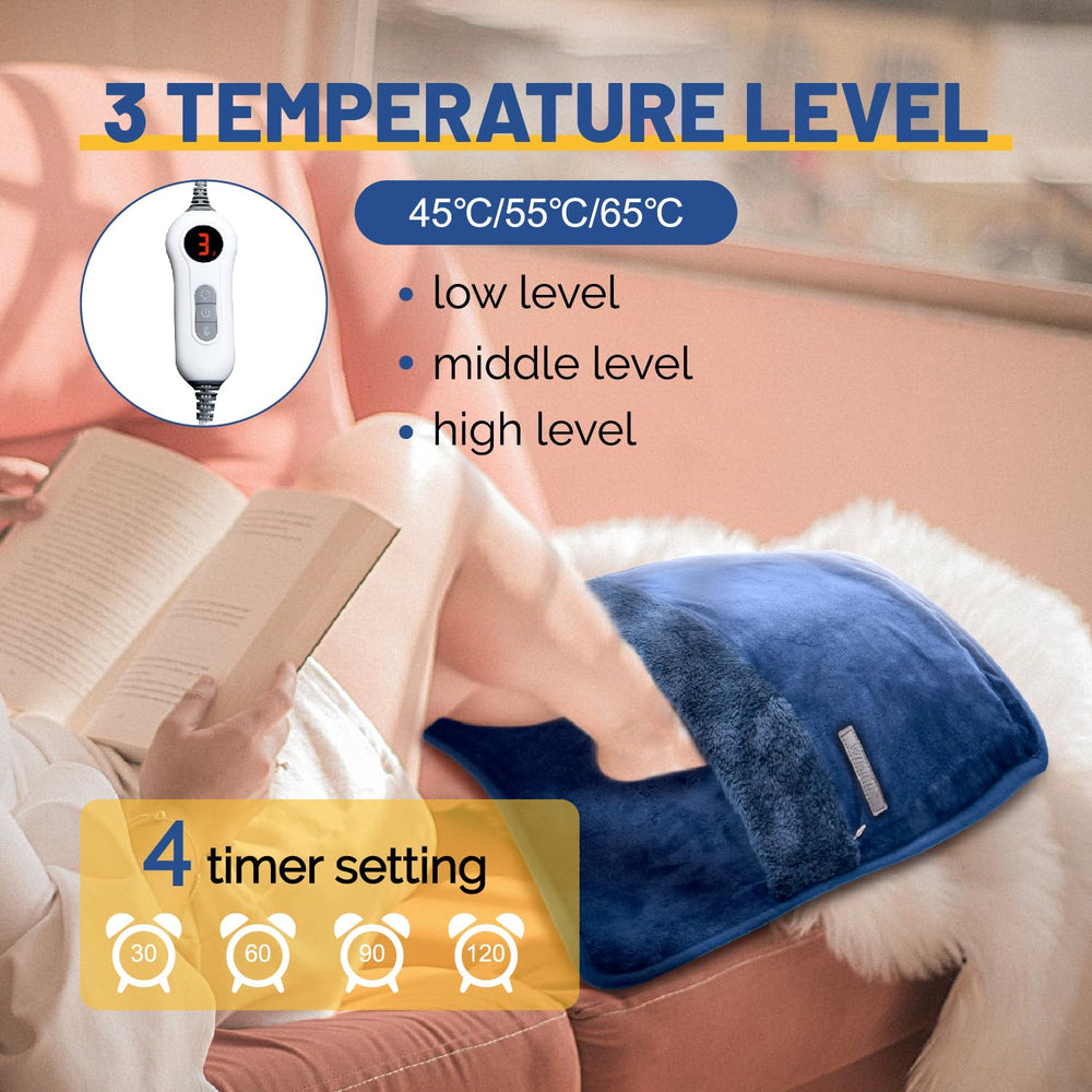 WIMIRIL blue controller for easy operation of the foot warmer