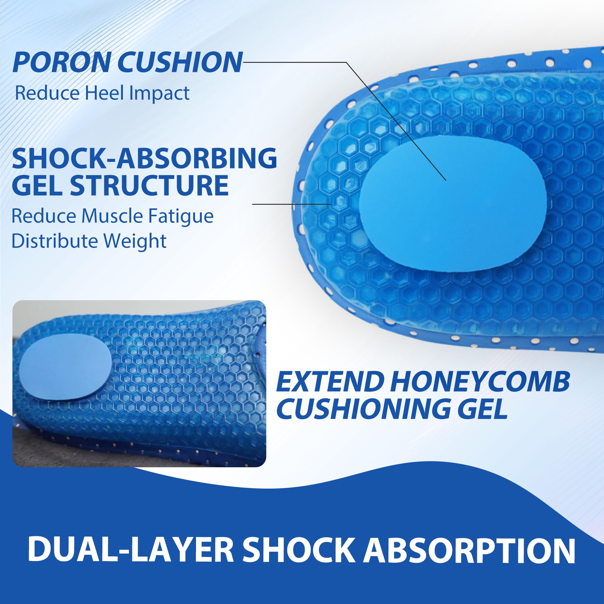 WIMSSERT low-profile insole fit ideal for tight shoes.