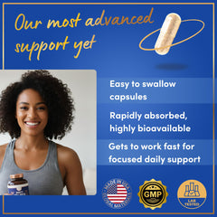 Ingredients icons show marine, bovine, and chicken collagen sources.