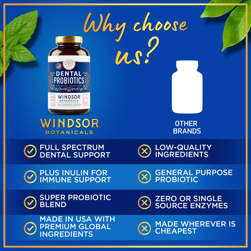 Windsor Botanicals users enjoying probiotic for improved breath