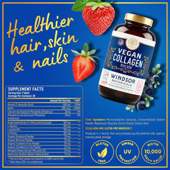 WINDSOR BOTANICALS vegan collagen 2-pack box for convenience