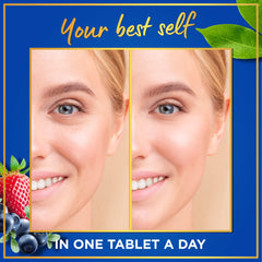 WINDSOR BOTANICALS vegan collagen tablet pour shows easy intake