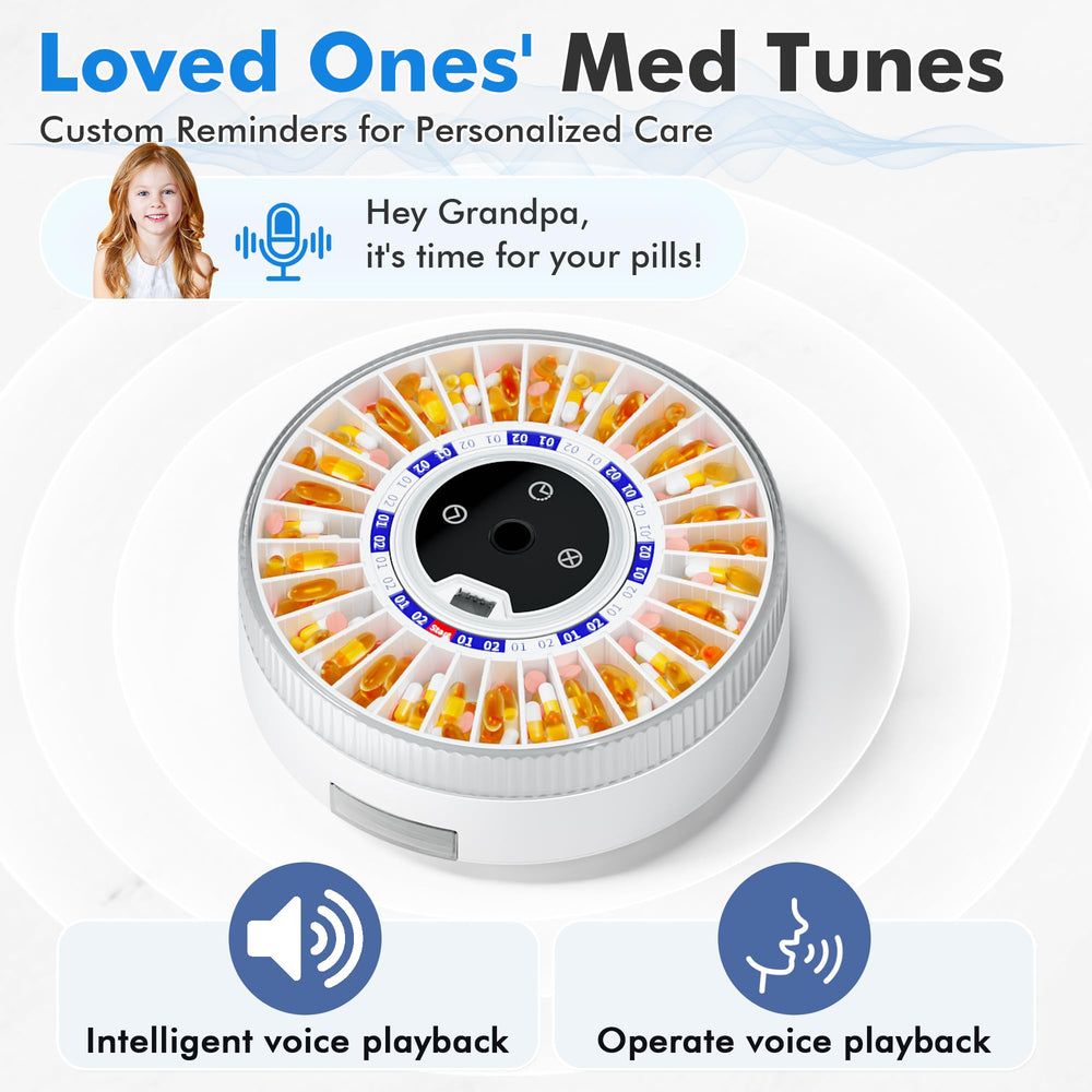 Windtrace pill dispenser fingerprint lock demonstrates secure, convenient access for caregivers