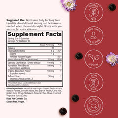 Winged Wellness Love Bites saffron extract for mood elevation.