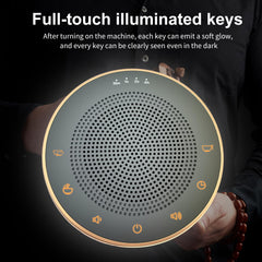 WINISH frequency generator display with luminous button enables convenient timer adjustments during sessions.