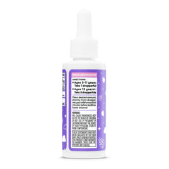 Wink Naturals dropper shows 1 mg per serving for gentle dosing