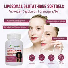 Wins Town glutathione softgels capsules closeup highlighting smooth texture for easy swallowing.
