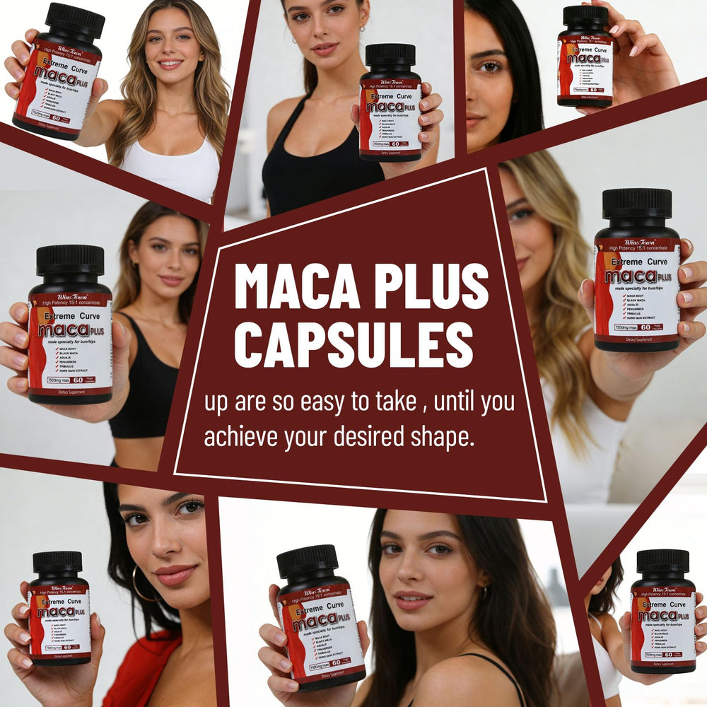 Appearance-boost concept image tied to Wins Town Maca Plus use