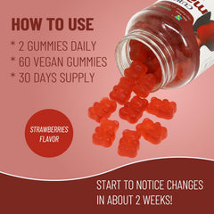 Wins Town Maca Plus Gummies packaging box for convenient storage.