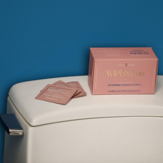 WIPESYwiz eco-friendly flushable wipes designed to avoid plumbing issues.
