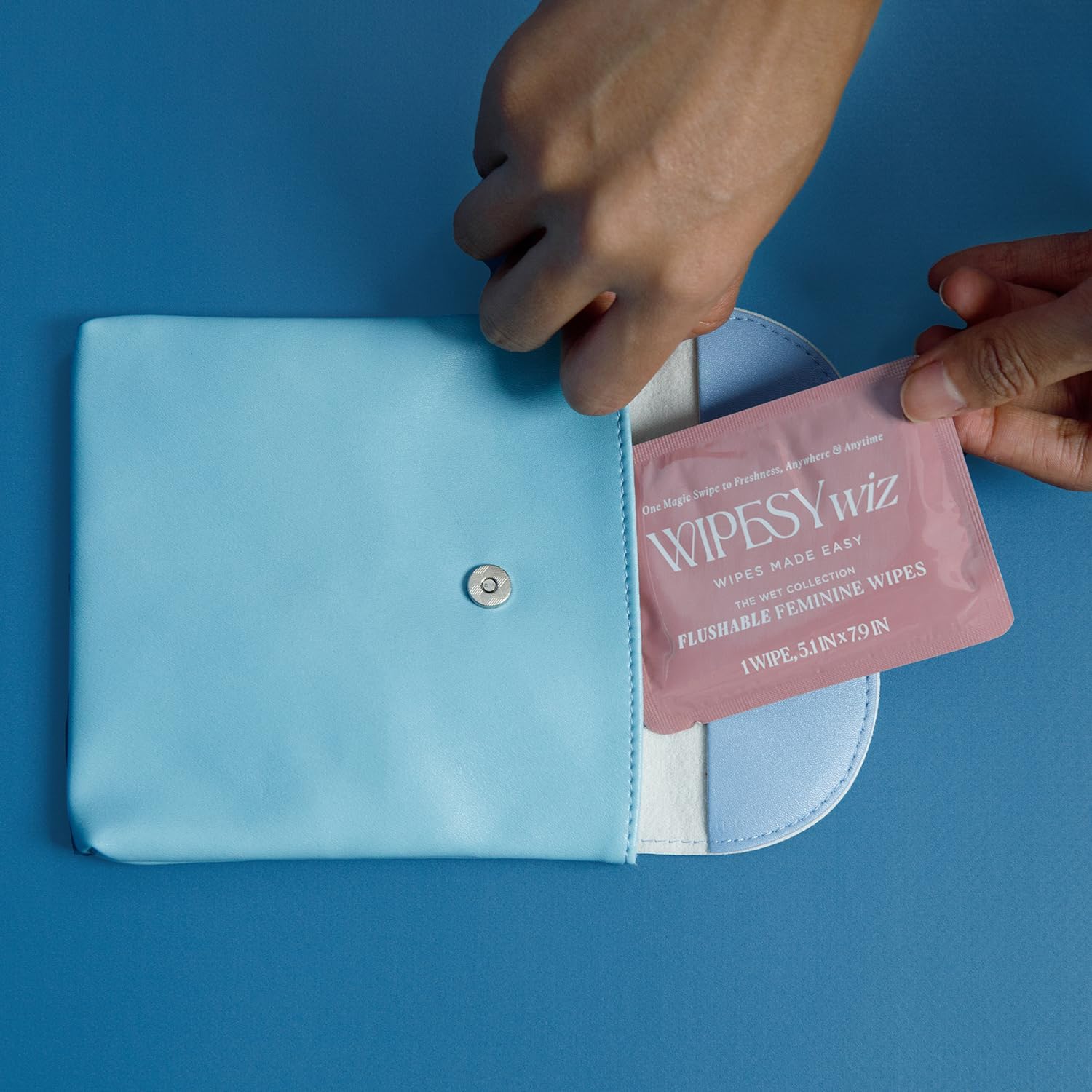 WIPESYwiz portable 3-pack ideal for work, travel, and outdoors.
