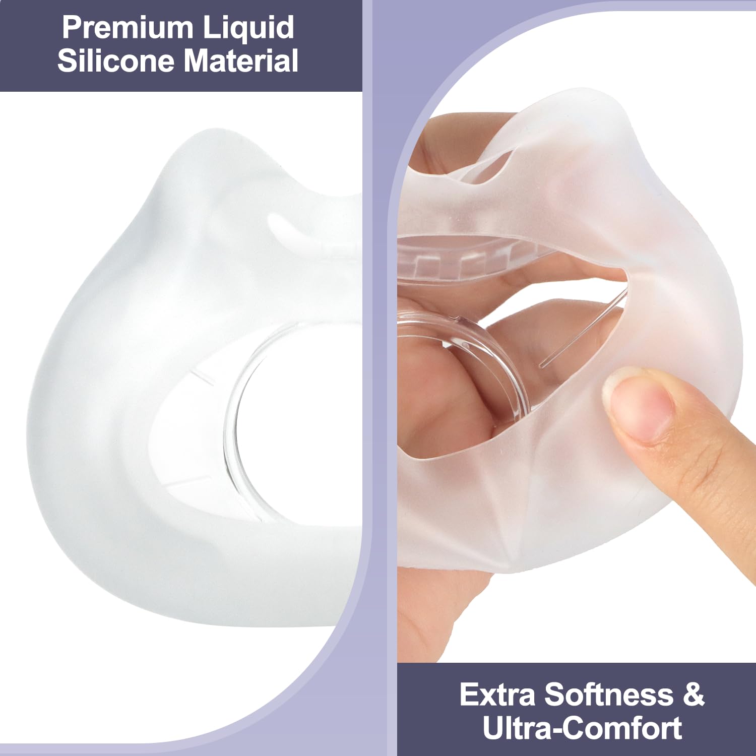 Wiscky AirFit F30M cushion durability indicating long-lasting performance between replacements