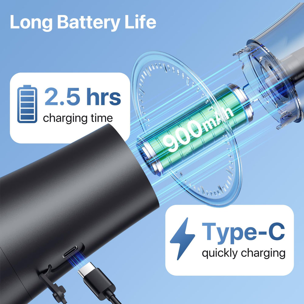 Wisdagaly ear cleaner charges with USB-C for convenient power delivery.