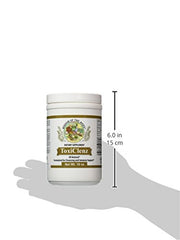 ToxiClenz scoop dispensing image emphasizing easy mixing into routine.