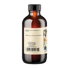 Wise Woman Herbals Eleuthero Syrup bottle with ingredients list visible.