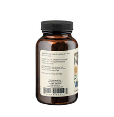 Wise Woman Herbals label and testing emphasize quality control and herbal identification.
