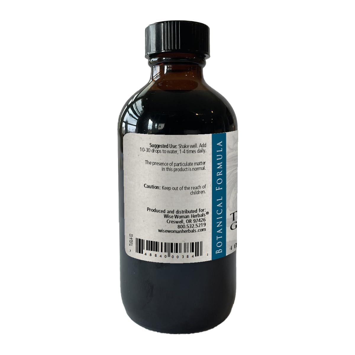 Wise Woman Herbals tummy glycerite drops add to water for gentle stomach comfort.