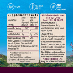 Dropper bottle showing stimulant-free Attention Ally for easy dosing