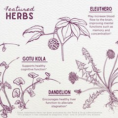 WishGarden Genius Juice dosing dropper enabling personalized, caffeine-free servings.