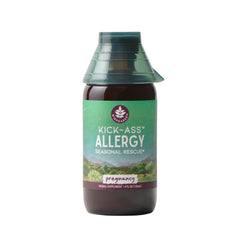 WishGarden Kick-Ass Allergy for Pregnancy bottle on a clean surface for easy use