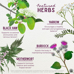 ReBalance vegan and gluten-free formula highlighting clean plant-based ingredients