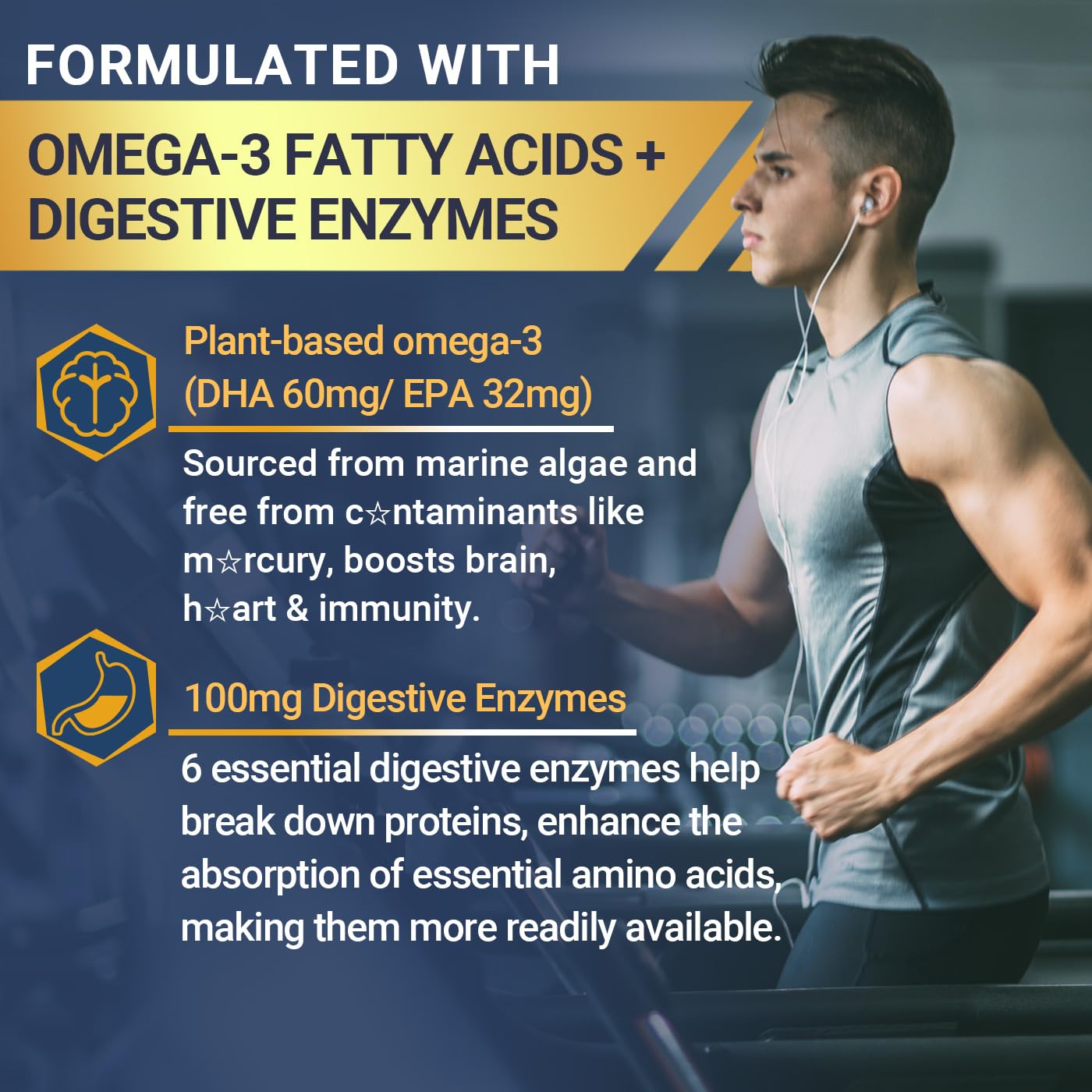 Wiszeen label close-up highlighting omega-3 and turmeric extract details.