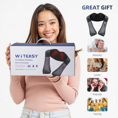 Witeasy massager with soft PU leather cover for comfortable use