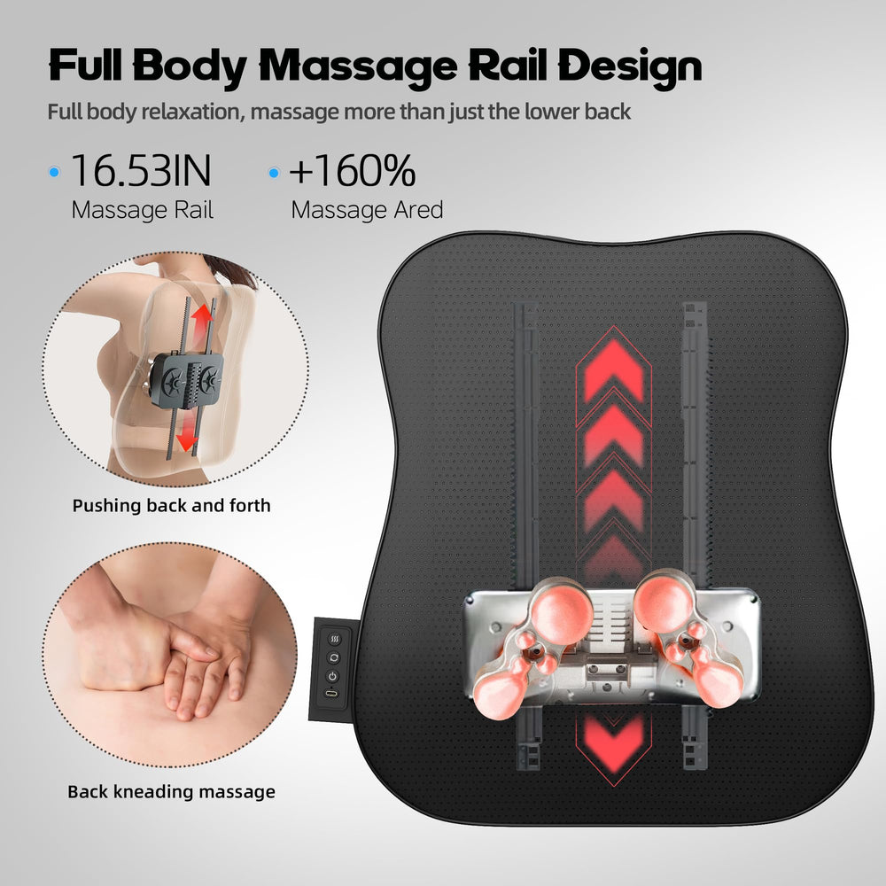 Wivikaz cordless massager shown beside bag, portable for home and travel