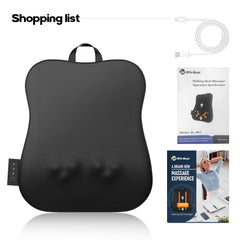 Wivikaz massager used in car for wireless on-the-go relief