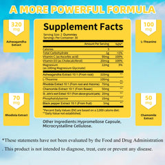 Wllbdloig Cortisol Manager bottle back view showing ingredients and features