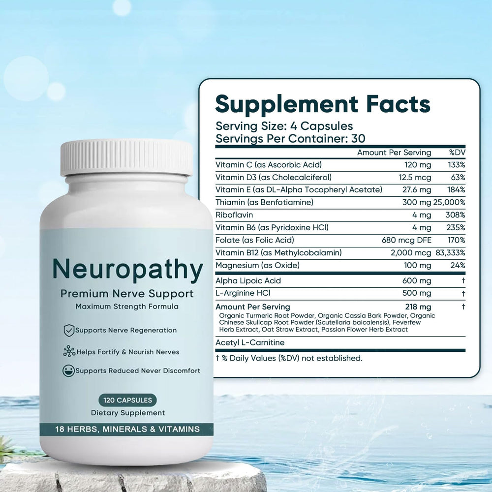WNOHIQ NerveBright capsules close-up for convenient dosing.