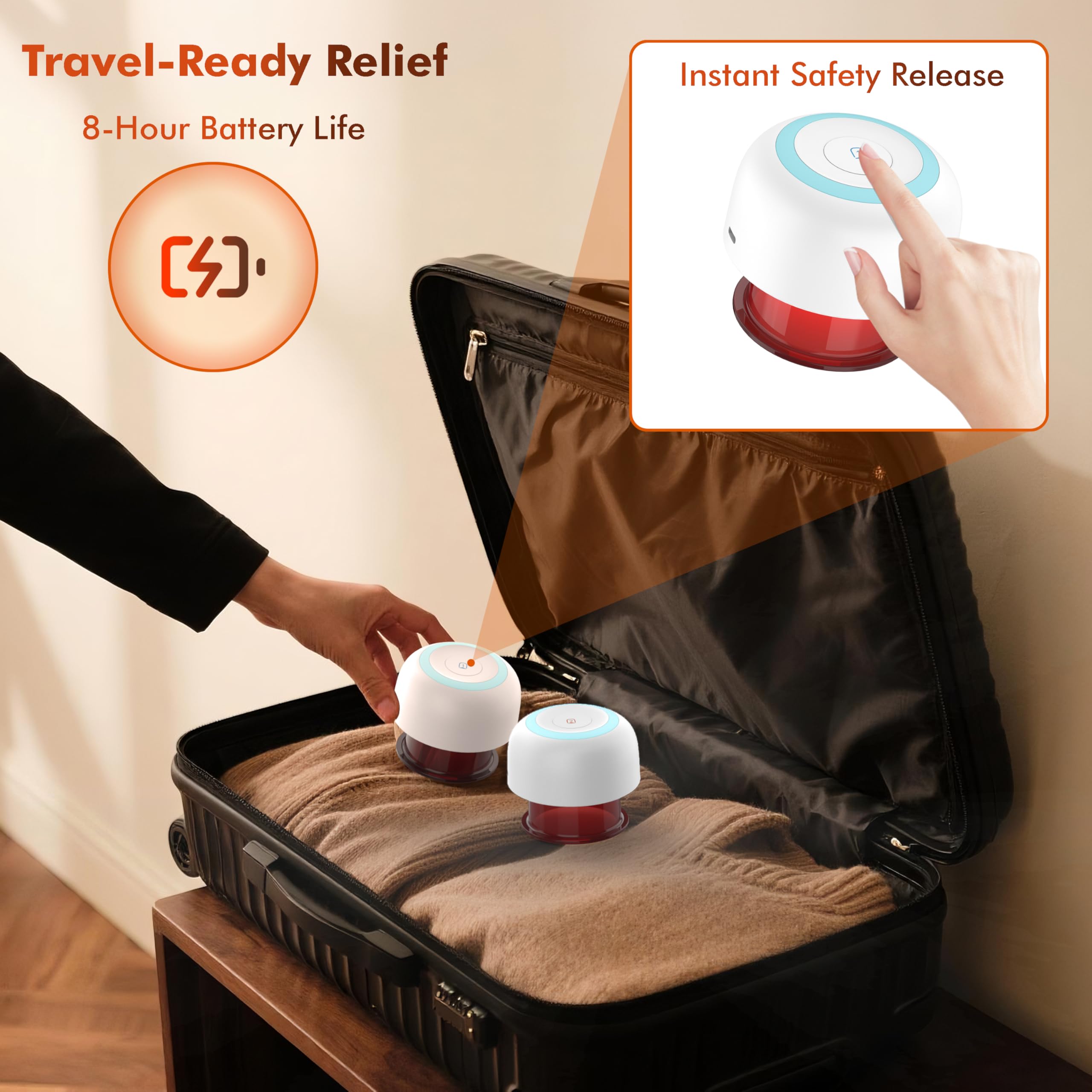 Wobrikosee portable compact cupping kit ready for home or travel use
