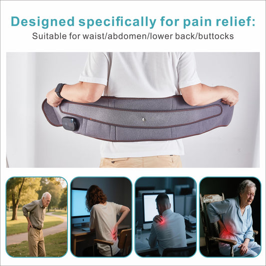 WOESKCEAR back massager heats and massages for targeted comfort