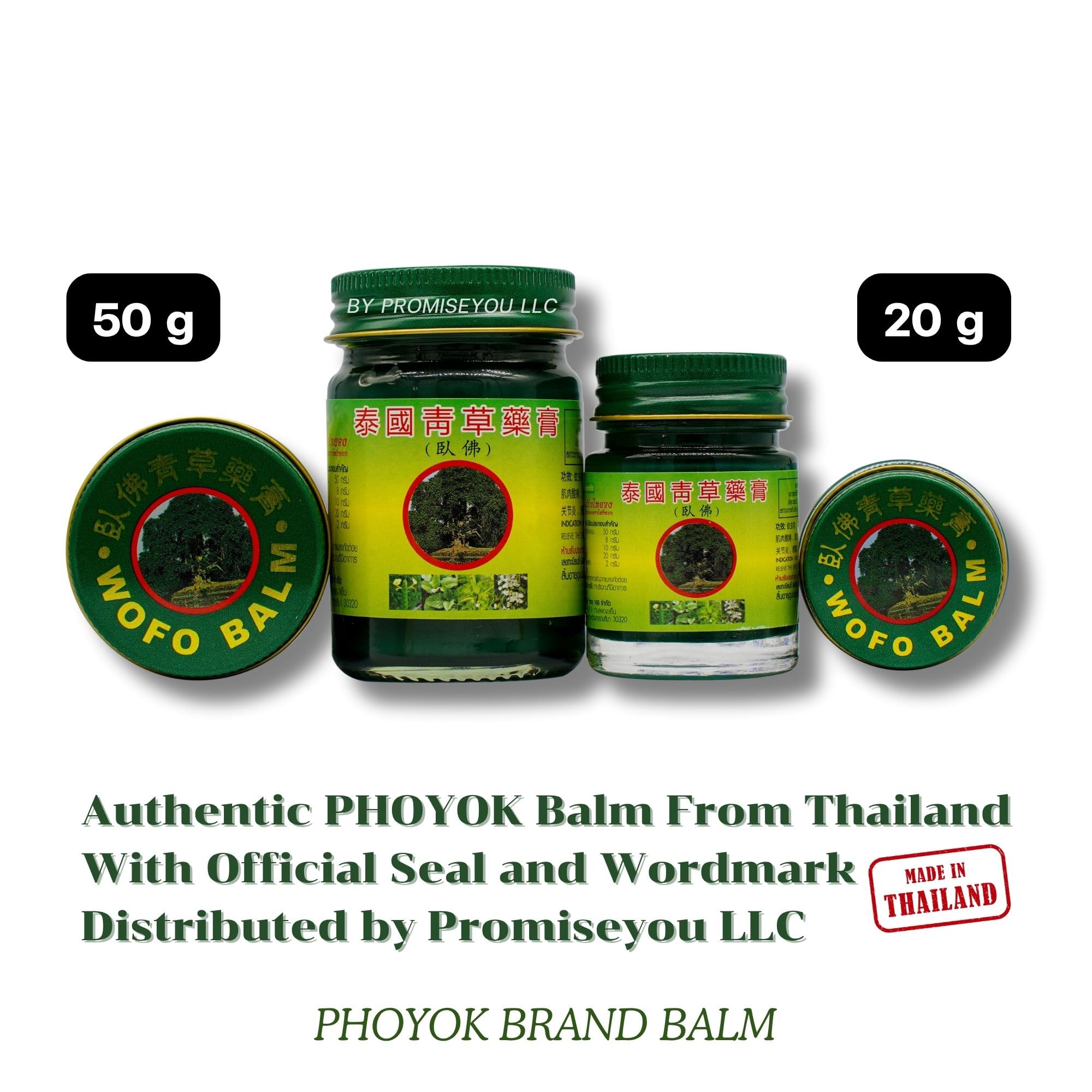 WOFO balm being held to illustrate compact wellness companion