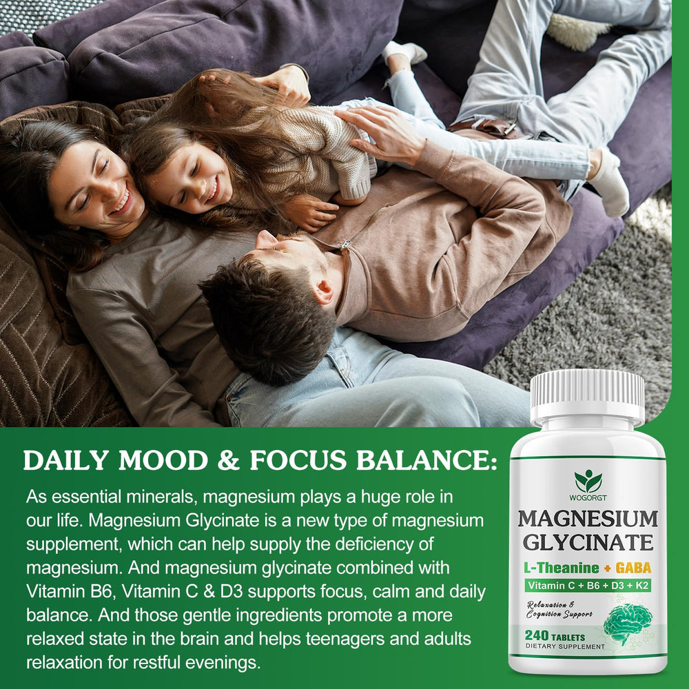 WOGORGT D3 K2 bone support supplement suitable for teens and adults.