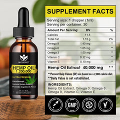 WOGORGT amber bottle image showing premium hemp oil packaging and freshness