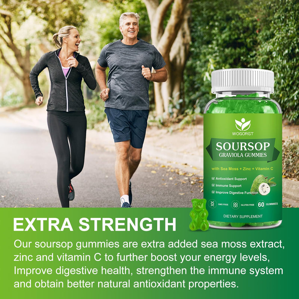 Ingredient list on WOGORGT blend featuring zinc and vitamin C for antioxidant support.