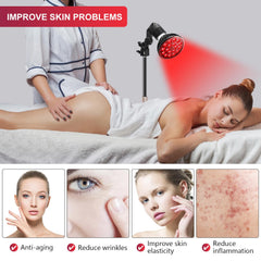 Wolezek 850nm near-infrared penetrates deeper tissues for comfort options.