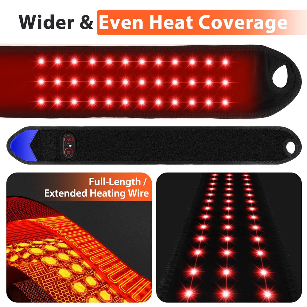 WoloyHeatie elbow wrap with three heat settings for customizable comfort