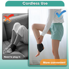 WoloyHeatie ankle brace with adjustable Velcro ensures a secure fit.