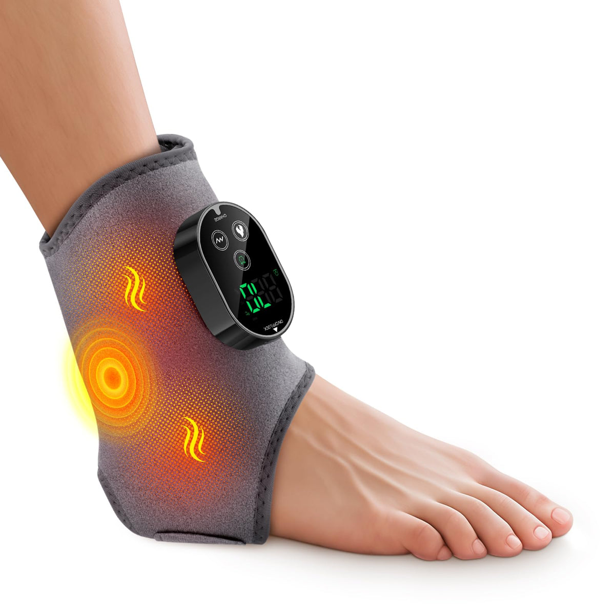 WoloyHeatie cordless foot massager outer view supports desk use and mobility