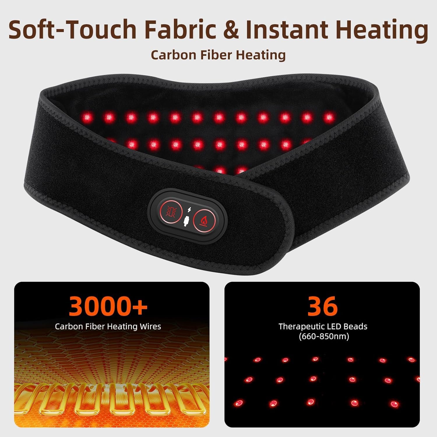 WoloyHeatie control panel close-up highlights easy, quick heat adjustments