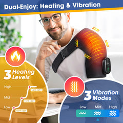 WoloyHeatie daily-use shoulder wrap ideal for active routines