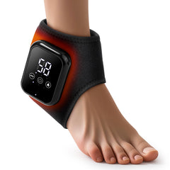 WoloyHeatie foot massager closeup showing neuropathy focused heat and massage